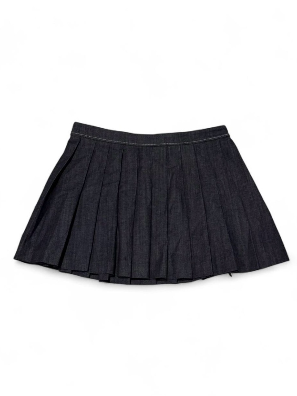 Zara Black Pleated Mini Skirt